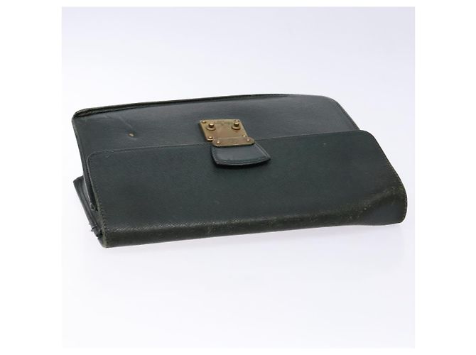 LOUIS VUITTON Pochette Kourad in Taiga Borsa Clutch Épicea M30194 LV Auth bs28613 - vista 5