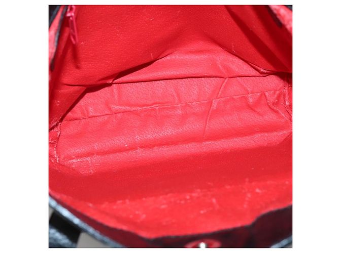 Céline Borsa a Spalla CELINE in Pelle Nera Argento Autentica 139444 Nero - vista 15