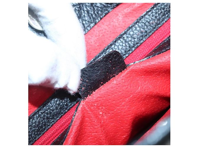 Céline Borsa a Spalla CELINE in Pelle Nera Argento Autentica 139444 Nero - vista 19