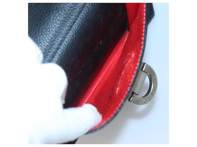 Céline Borsa a Spalla CELINE in Pelle Nera Argento Autentica 139444 Nero - vista 20