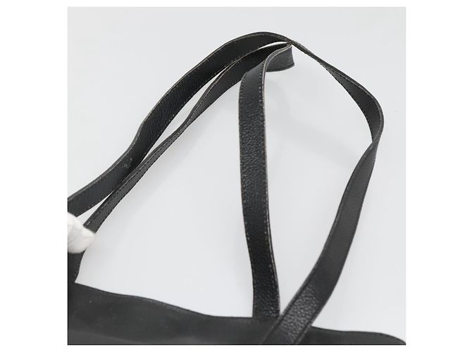 Céline Borsa a Spalla CELINE in Pelle Nera Argento Autentica 139444 Nero - vista 8