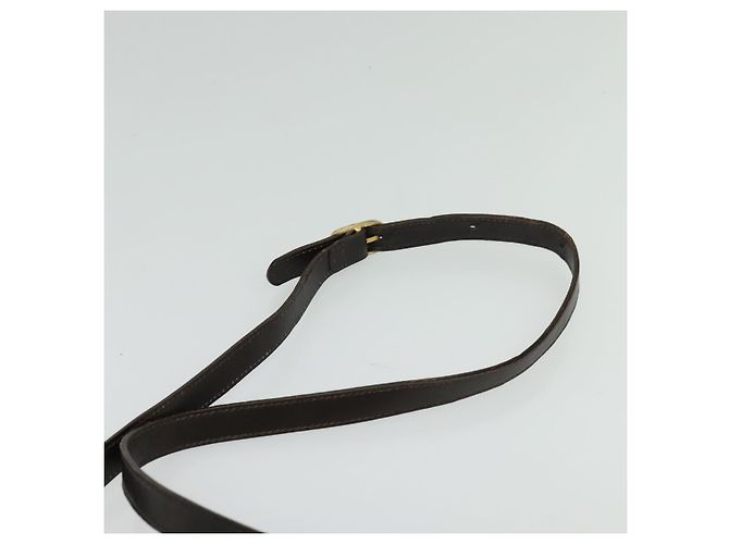 Céline Borsa a Spalla Celine C Sulky PVC Beige Oro Auth 138455 D'oro - vista 8
