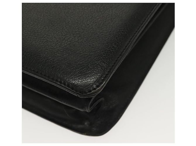 Borsa da lavoro in pelle nera e oro Salvatore Ferragamo Auth bs28482 Nero D'oro - vista 11