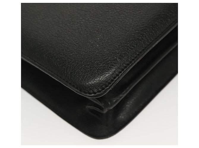 Borsa da lavoro in pelle nera e oro Salvatore Ferragamo Auth bs28482 Nero D'oro - vista 12
