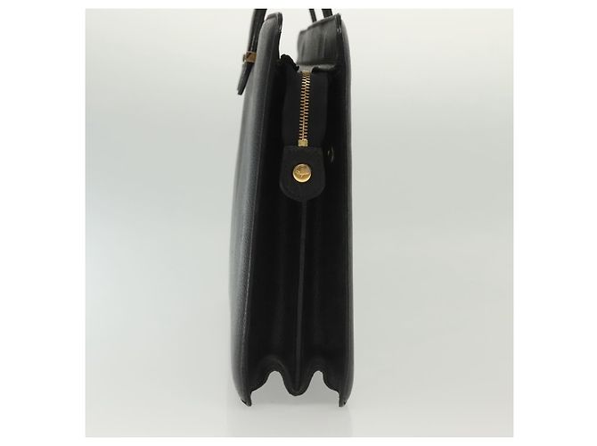 Borsa da lavoro in pelle nera e oro Salvatore Ferragamo Auth bs28482 Nero D'oro - vista 4