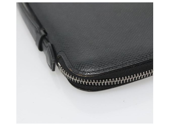 LOUIS VUITTON Organizer Taiga Atoll Custodia da Viaggio Ardoise M30652 LV Auth 139467 Grigio - vista 14
