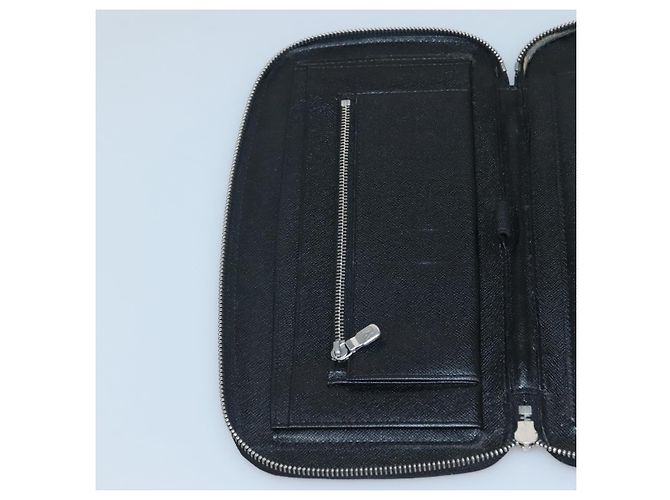 LOUIS VUITTON Organizer Taiga Atoll Custodia da Viaggio Ardoise M30652 LV Auth 139467 Grigio - vista 19