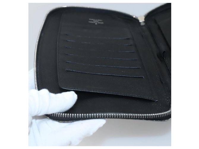 LOUIS VUITTON Organizer Taiga Atoll Custodia da Viaggio Ardoise M30652 LV Auth 139467 Grigio - vista 24