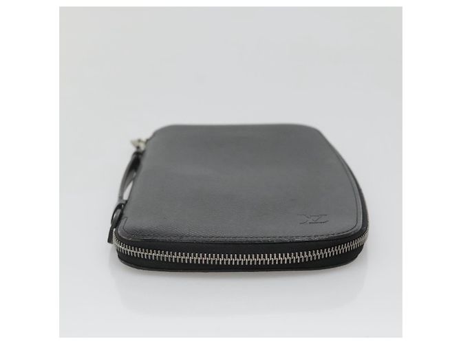 LOUIS VUITTON Organizer Taiga Atoll Custodia da Viaggio Ardoise M30652 LV Auth 139467 Grigio - vista 6