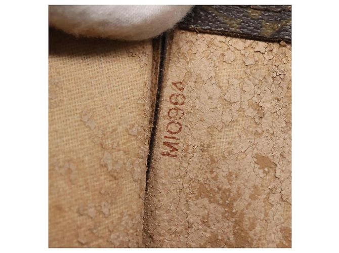 LOUIS VUITTON Borsa Sac Plat Monogram M51140 Auth LV 138697 Monogramma - vista 12