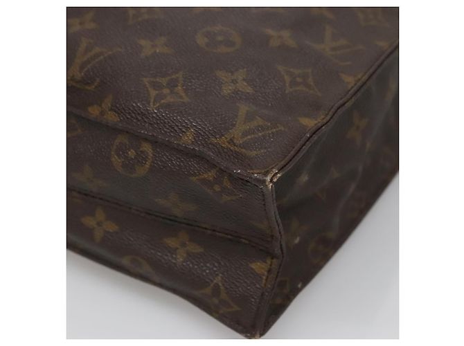 LOUIS VUITTON Borsa Sac Plat Monogram M51140 Auth LV 138697 Monogramma - vista 15