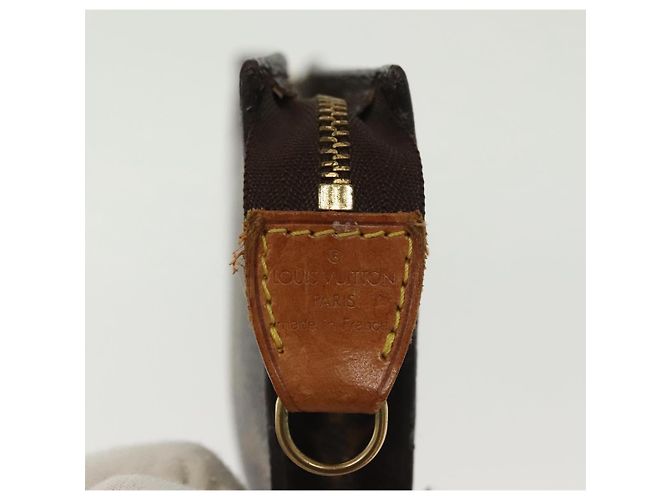 LOUIS VUITTON Monogram Bucket PM Accessory Pouch LV Auth th6252 - view 8