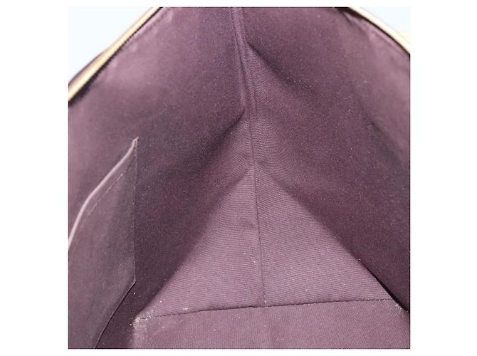 LOUIS VUITTON Borsa Tote Bellevue GM Monogram Vernis Amarante M93589 Auth 137375 Bordò - vista 19