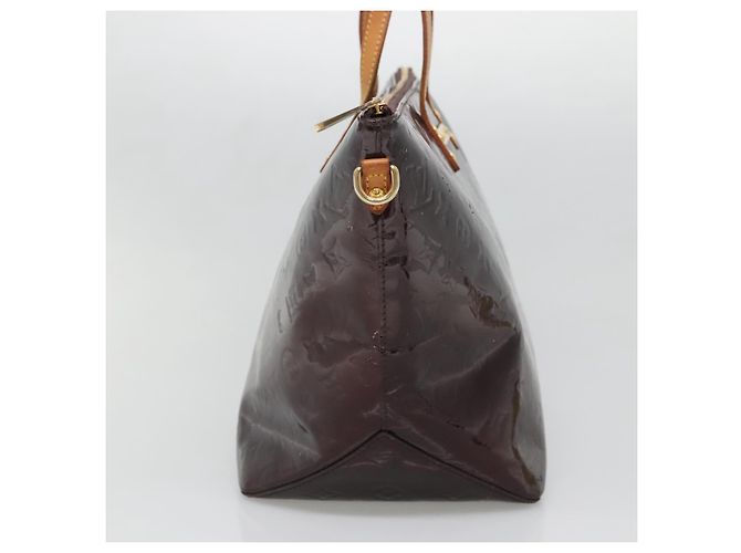 LOUIS VUITTON Borsa Tote Bellevue GM Monogram Vernis Amarante M93589 Auth 137375 Bordò - vista 3
