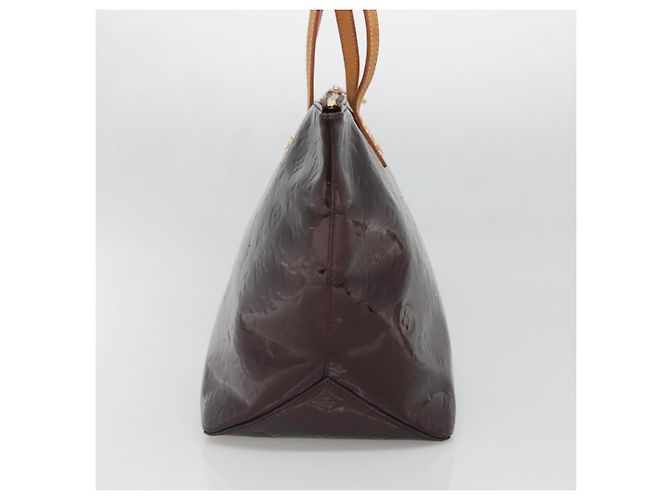 LOUIS VUITTON Borsa Tote Bellevue GM Monogram Vernis Amarante M93589 Auth 137375 Bordò - vista 4