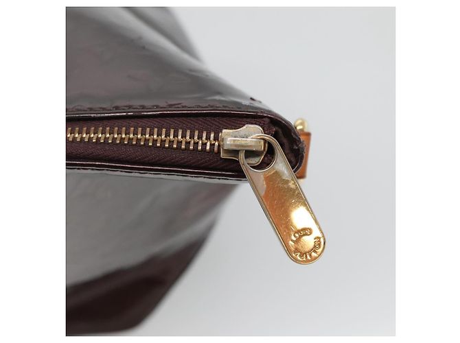 LOUIS VUITTON Borsa Tote Bellevue GM Monogram Vernis Amarante M93589 Auth 137375 Bordò - vista 9