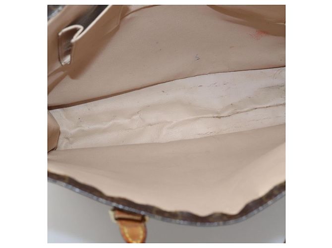 LOUIS VUITTON Borsa Sac Plat Monogram M51140 LV Auth 137711 Monogramma - vista 10