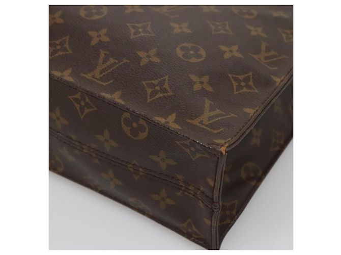 LOUIS VUITTON Borsa Sac Plat Monogram M51140 LV Auth 137711 Monogramma - vista 15