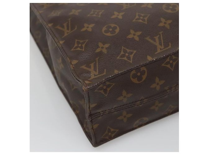 LOUIS VUITTON Borsa Sac Plat Monogram M51140 LV Auth 137711 Monogramma - vista 16