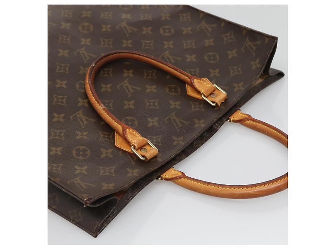 LOUIS VUITTON Borsa Sac Plat Monogram M51140 LV Auth 137711 Monogramma - vista 6
