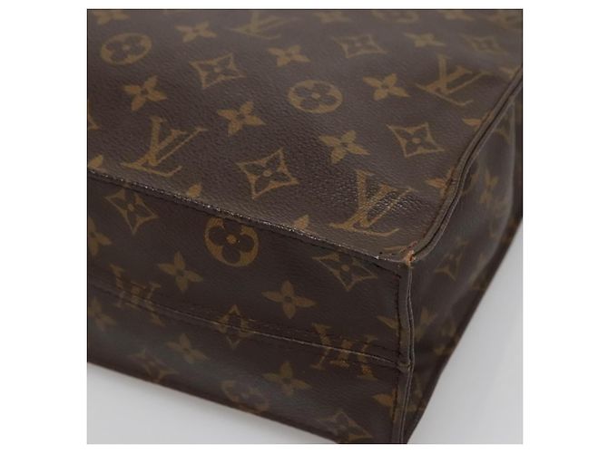 LOUIS VUITTON Borsa Sac Plat Monogram M51140 LV Auth 137711 Monogramma - vista 9