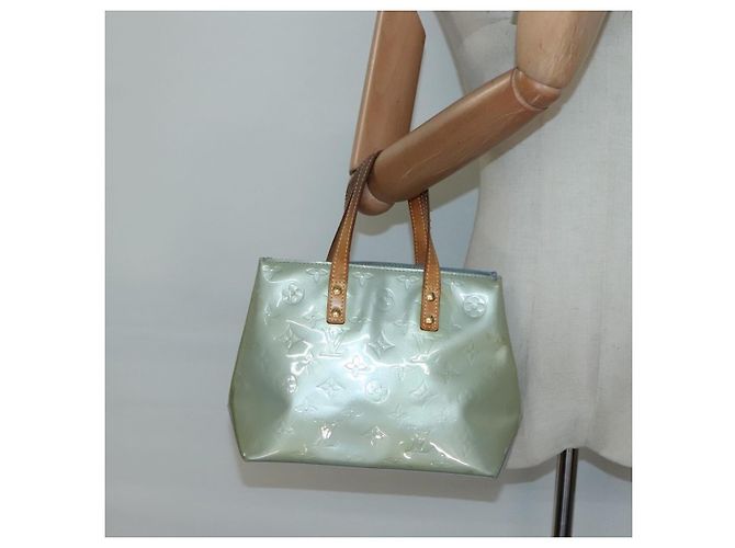 LOUIS VUITTON Monogram Vernis Reade PM Borsa a Mano Lavande M91220 LV Auth 138766 - vista 22