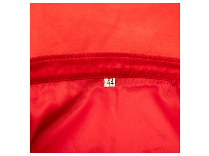 Falda Mini de Ante Valentino Roja - vista 6