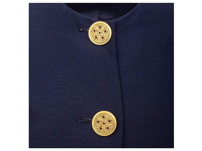 Chaqueta Gianni Versace con Botones Decorativos - vista 5