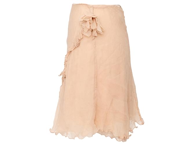 Chiffonrock von Blumarine Pink - Ansicht 2