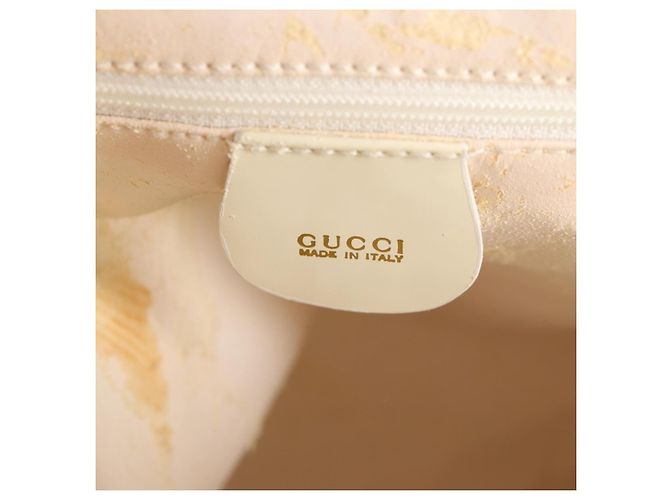 Borsa a Corpo GUCCI Smalto Oro Bianco 003 2113 0027 Auth bs28429 - vista 20
