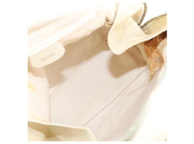 Borsa a Corpo GUCCI Smalto Oro Bianco 003 2113 0027 Auth bs28429 - vista 21