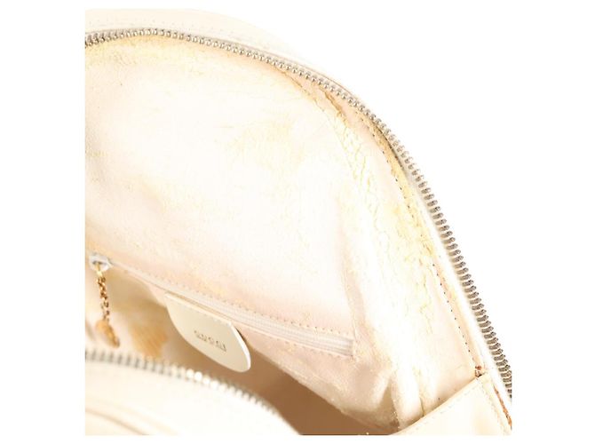 Borsa a Corpo GUCCI Smalto Oro Bianco 003 2113 0027 Auth bs28429 - vista 26