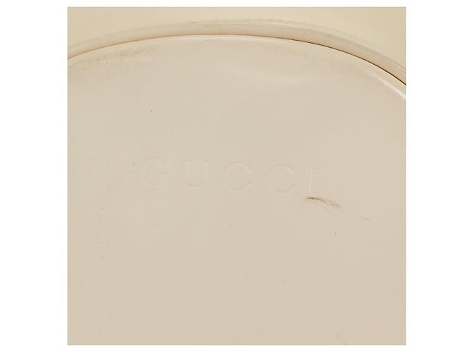 Borsa a Corpo GUCCI Smalto Oro Bianco 003 2113 0027 Auth bs28429 - vista 3