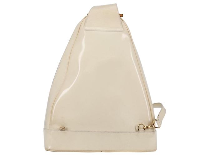 Borsa a Corpo GUCCI Smalto Oro Bianco 003 2113 0027 Auth bs28429 - vista 4
