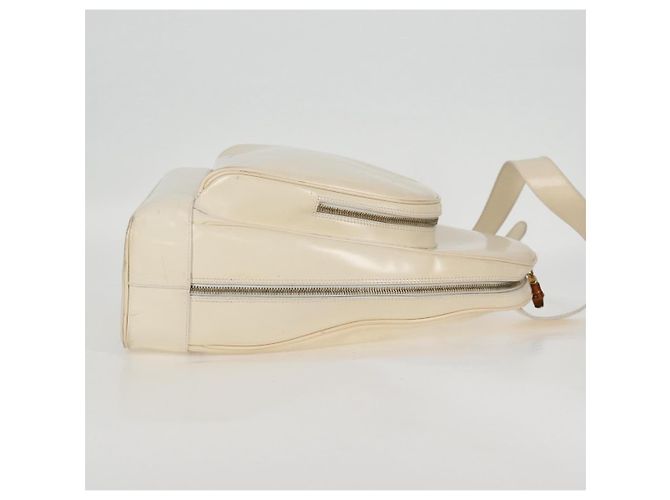Borsa a Corpo GUCCI Smalto Oro Bianco 003 2113 0027 Auth bs28429 - vista 8