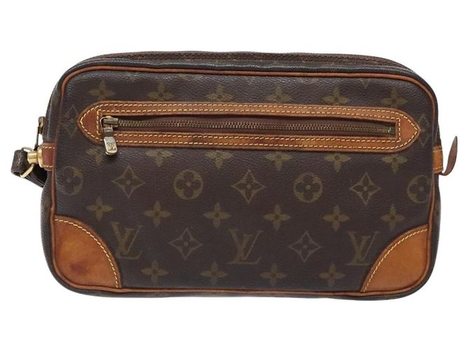 LOUIS VUITTON Clutch Marly Dragonne GM Monogram M51825 LV Auth 138717 Monogramma - vista 13