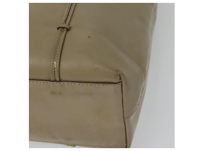 PRADA Handtasche aus Lackleder Beige Auth 137502 - Ansicht 11