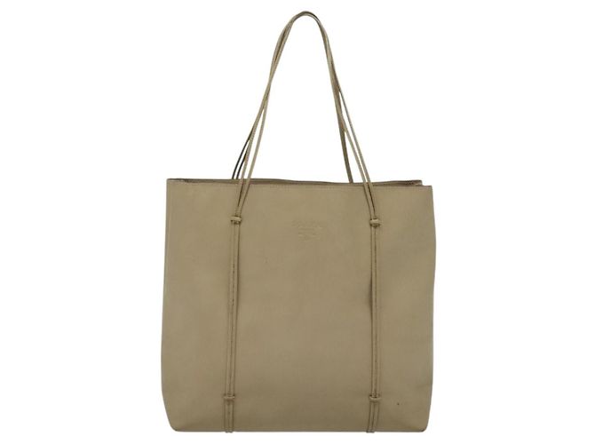 PRADA Handtasche aus Lackleder Beige Auth 137502 - Ansicht 2