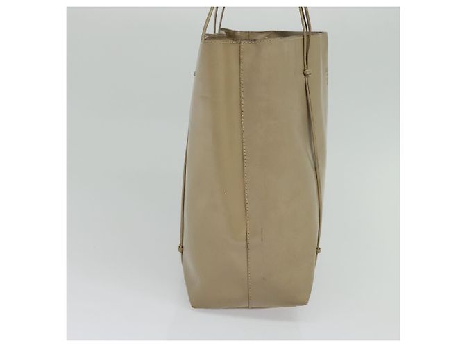 PRADA Handtasche aus Lackleder Beige Auth 137502 - Ansicht 4