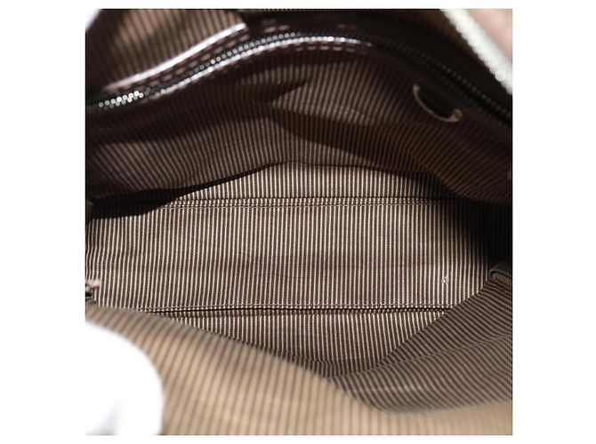LOUIS VUITTON Pelle Bequia Borsa Documenti Verticale Marrone Scuro LV Auth 129732 - vista 11