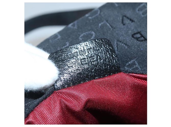 Bulgari Borsa Tote BVLGARI Logo Mania in tela nera e argento autentica bs28748 - vista 12