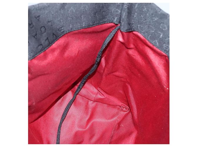 Bulgari Borsa Tote BVLGARI Logo Mania in tela nera e argento autentica bs28748 - vista 18