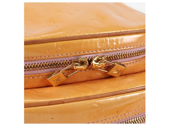 LOUIS VUITTON Borsa Wooster Monogram Vernis Rosa Marshmallow M91037 Auth 136926 - vista 17