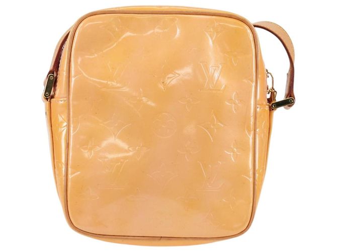 LOUIS VUITTON Borsa Wooster Monogram Vernis Rosa Marshmallow M91037 Auth 136926 - vista 2