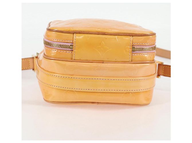 LOUIS VUITTON Borsa Wooster Monogram Vernis Rosa Marshmallow M91037 Auth 136926 - vista 5