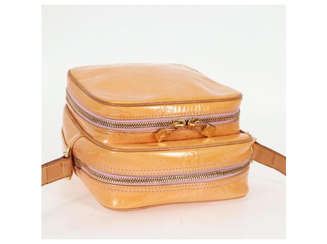 LOUIS VUITTON Borsa Wooster Monogram Vernis Rosa Marshmallow M91037 Auth 136926 - vista 6