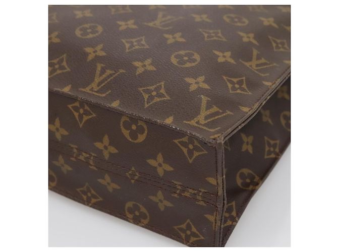 LOUIS VUITTON Borsa Sac Plat Monogram M51140 LV Auth 138699 Monogramma - vista 15