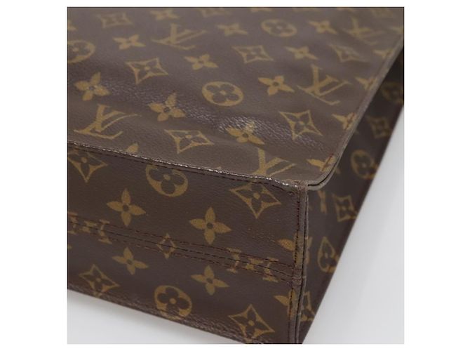 LOUIS VUITTON Borsa Sac Plat Monogram M51140 LV Auth 138699 Monogramma - vista 17