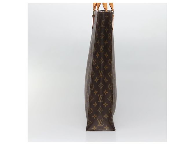 LOUIS VUITTON Borsa Sac Plat Monogram M51140 LV Auth 138699 Monogramma - vista 4