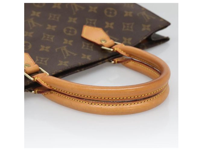 LOUIS VUITTON Borsa Sac Plat Monogram M51140 LV Auth 138699 Monogramma - vista 7